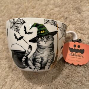 Delicate oversized Café au lait mug